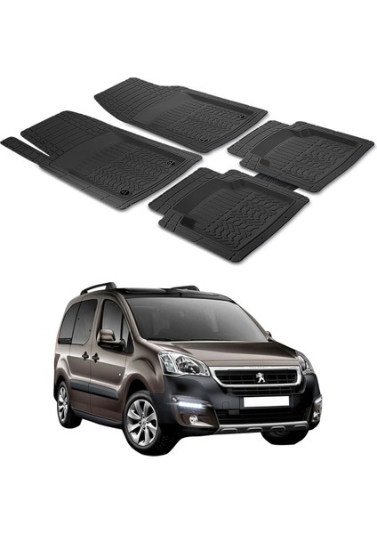 Peugeot Partner Tepee 2008 - 2018 Uyumlu Paspas Seti PP086A1