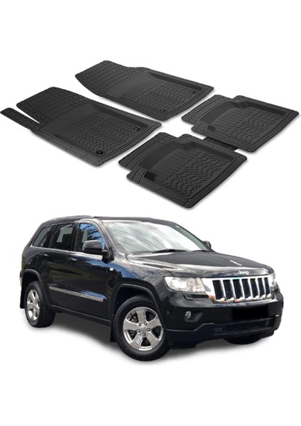 Jeep Grand Cherokee Wk2 2010-2013 Uyumlu Paspas Seti PP555A1