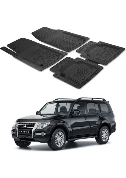 Mitsubishi Outlander Iı CW0W 2006 - 2013 Uyumlu Paspas Seti PP113A1