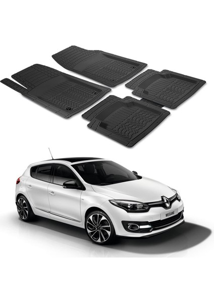 Renault Megane 3 2008-2016 Uyumlu Paspas Seti PP857A1