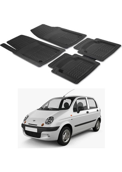 Chevrolet Matiz 2004- 2011 Uyumlu Paspas Seti PP180A1