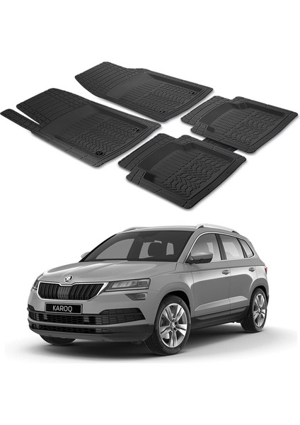 Skoda Karoq 2017 + Uyumlu Paspas Seti PP068A1
