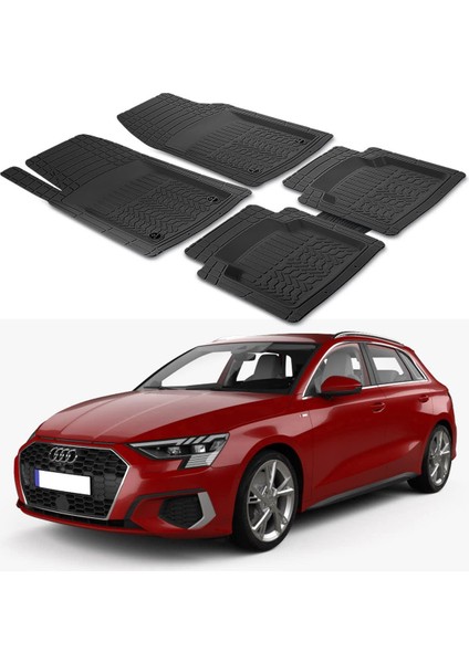 Audi A3 2020+ Uyumlu Paspas Seti PP206A1