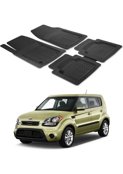 Kia E-Soul 1 2008 - 2014 Uyumlu Paspas Seti PP143A1