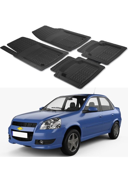 Chevrolet Chevy C2 Sedan 2009+ Uyumlu Paspas Seti PP295A1