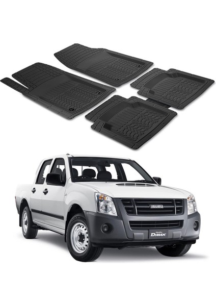 Isuzu D-Max 1. Gen. 2002-2012 Uyumlu Paspas Seti PP538A1