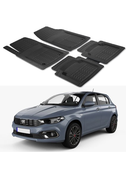 Fiat Egea Hatchback 2020+ Uyumlu Paspas Seti PP403A1