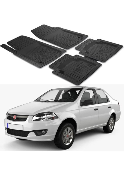 Fiat Sedici 2005+ Uyumlu Paspas Seti PP415A1