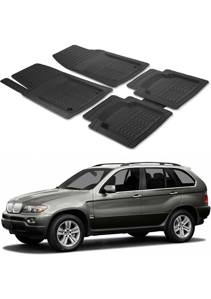 Bmw X5 E53 1999 - 2006 Uyumlu Paspas Seti PP186A1