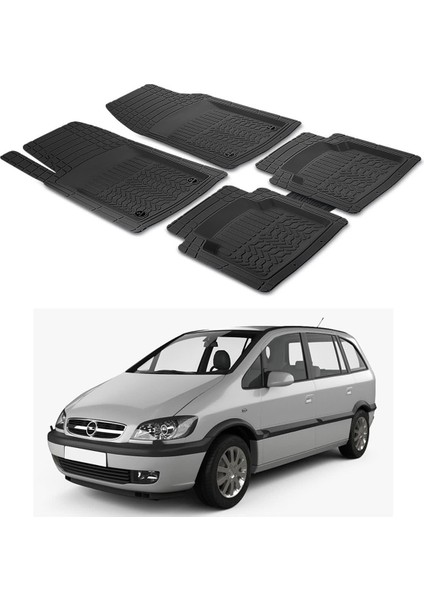 Opel Zafira A 2000 - 2004 Uyumlu Paspas Seti PP095A1