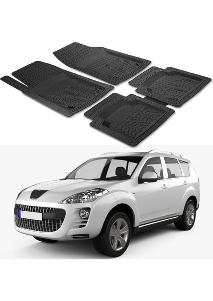 Peugeot 4007 2007-2012 Uyumlu Paspas Seti PP815A1