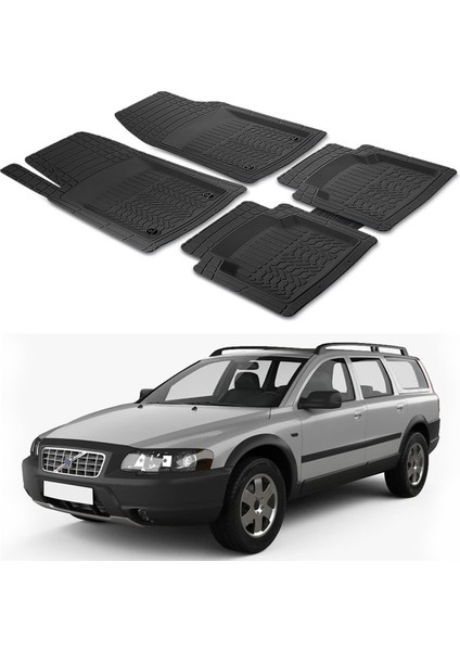 Volvo XC70 Typ S 2000 - 2007 Sw Uyumlu Paspas Seti PP023A1