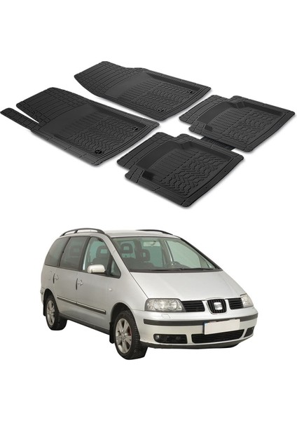 Seat Alhambra 7m 1996 - 2010 Uyumlu Paspas Seti PP076A1