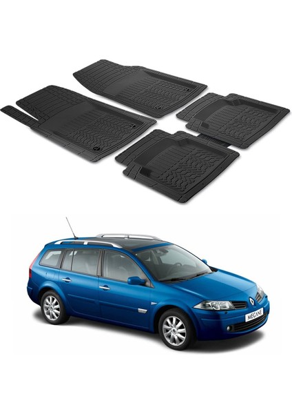 Renault Megane 2 2002 - 2009 Sw Uyumlu Paspas Seti PP079A1