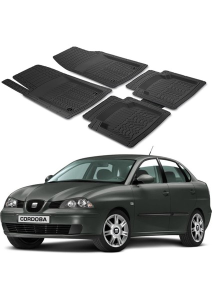 Seat Cordoba 6l 2002-2008 Uyumlu Paspas Seti PP879A1