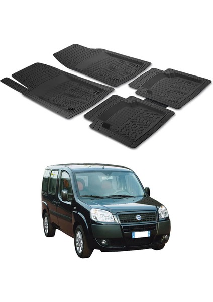 Fiat Doblo 1 2000 - 2010 Uyumlu Paspas Seti PP166A1