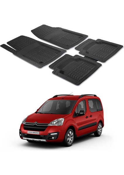 Citröen Berlingo 2 2008 - 2018 Uyumlu Paspas Seti PP178A1