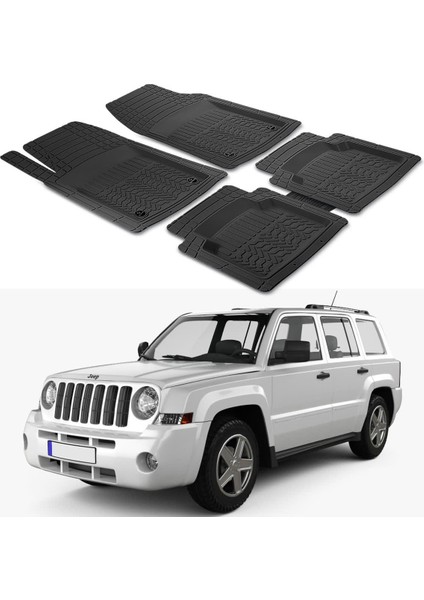 Jeep Patriot 2007-2016 Uyumlu Paspas Seti PP557A1