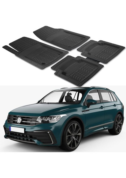 Volkswagen Tiguan 2017+ Uyumlu Paspas Seti PP968A1