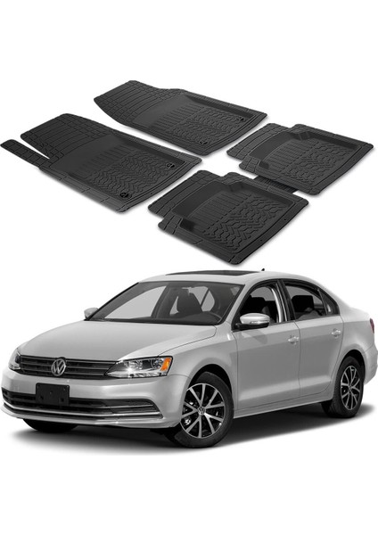 Volkswagen Jetta 2000-2021 Uyumlu Paspas Seti PP963A1