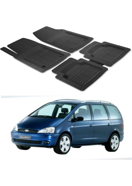 Ford Galaxy 1 Typ Wgr 1995 - 2006 Uyumlu Paspas Seti PP159A1