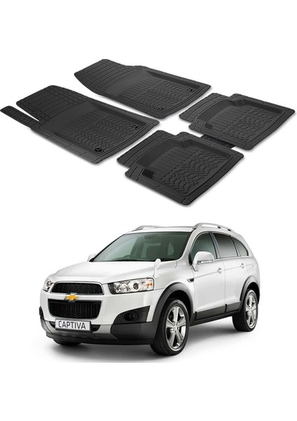 Chevrolet Captiva 2006 - 2014 Uyumlu Paspas Seti PP183A1