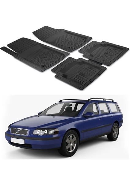 Volvo V70 Typ S 2000 - 2007 Sw Uyumlu Paspas Seti PP026A1