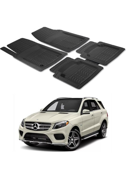 Mercedes Gls Iı X166 2012 - 2019 Uyumlu Paspas Seti PP117A1