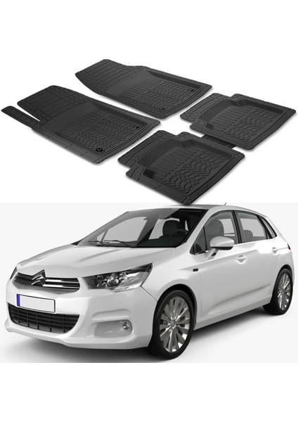 Citroen C4 2011 Uyumlu Paspas Seti PP346A1