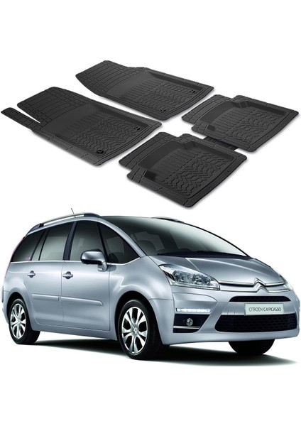 Citroën C4 Grand Picasso 2006-2010 Uyumlu Paspas Seti PP349A1