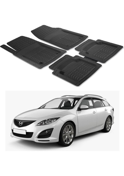 Mazda 6 Gh Kombi 2. Gen. 2008 - 2012 Sw Uyumlu Paspas Seti PP135A1