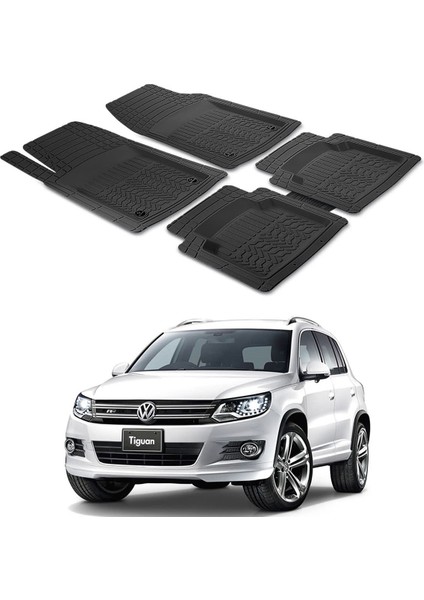 Vw Tiguan 1 Typ 5n 2007 - 2015 Uyumlu Paspas Seti PP006A1