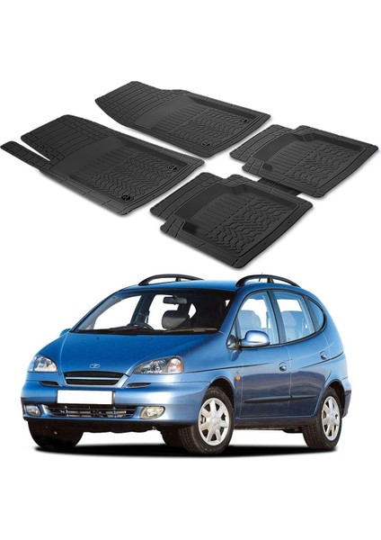 Chevrolet Rezzo 2001-2011 Uyumlu Paspas Seti PP328A1