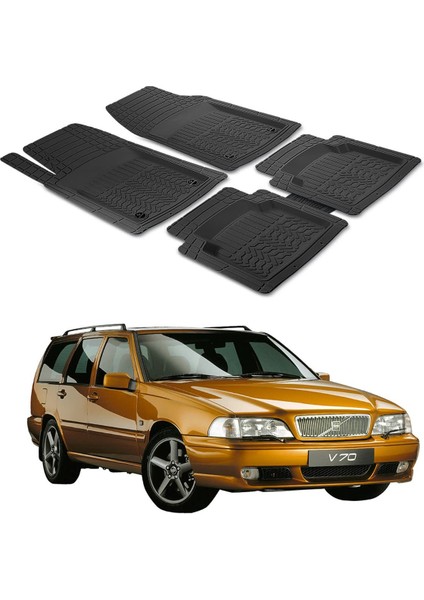 Volvo V70 Typ L 1996 - 2000 Sw Uyumlu Paspas Seti PP027A1