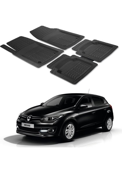 Renault Megane 3 Grandtour 2008 - 2016 Sw Uyumlu Paspas Seti PP078A1