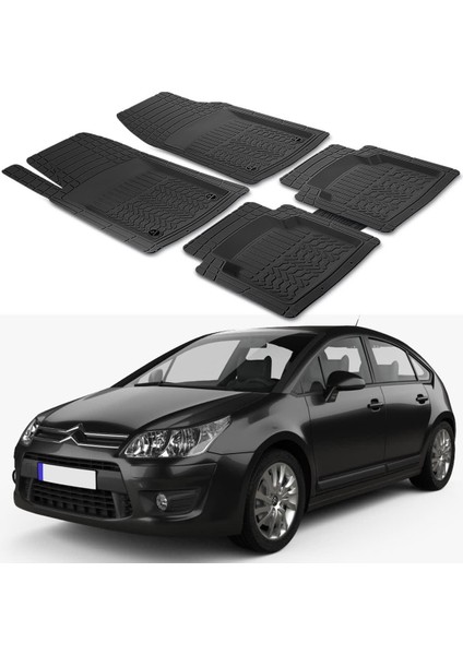 Citroen C4 2008 Uyumlu Paspas Seti PP345A1