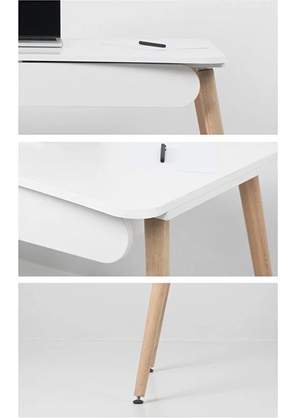 Çalışma Masası Flora Logo Bilgisayar | Öğrenci Çalışma Masası| Meşe | Beyaz fiyatları