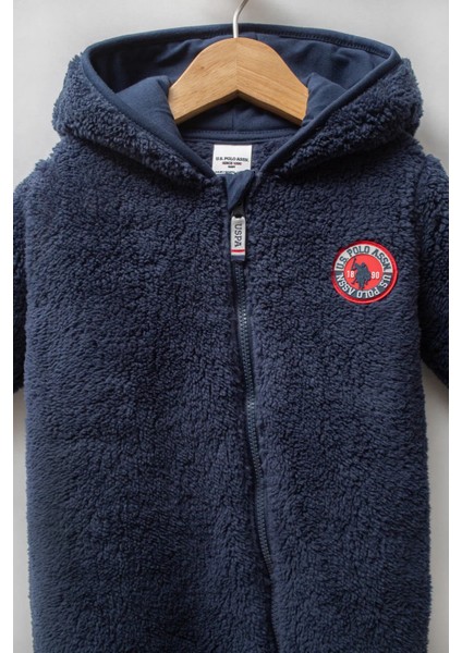 U.s Polo Erkek Bebek Patiksiz Tulum 3-18 Ay Lacivert fiyatları