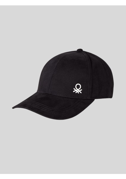 Benetton Unisex Çocuk Şapka 6-14 Yaş Siyah