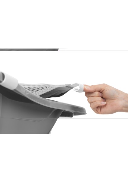 Banyo Küvet Filesi Havlu Büyük Gri fiyatları