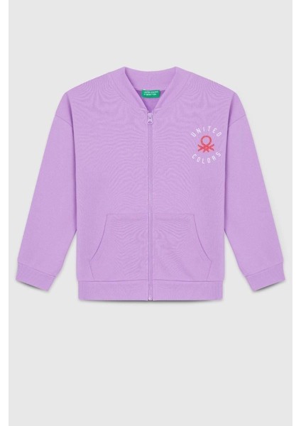 Kız Çocuk BNT-G23334 Sweatshirt Lila