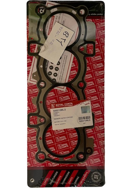 Ford Focus/c-Max/fiesta 1.6 Duratec 100PS 2004> Silindir Kapak Contası | Royal Conta 595010MLS - 7S7G 6051 Cb