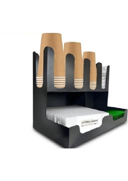 Ahşap Kağıt Bardaklık ve Peçetelik Standı,düzenleyici ,organizer, fiyatları