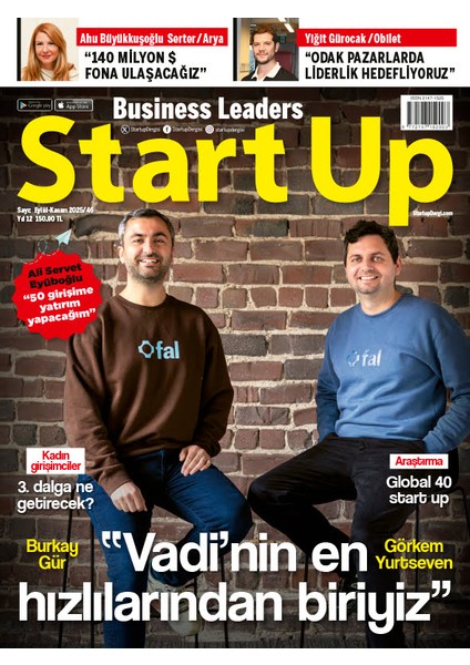 Start Up Dergi Eylül-Kasım 2025
