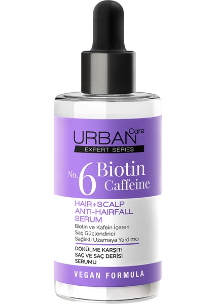Expert No.6 Biotin Caffeine Dökülme Karşıtı Saç Bakım Serum Seti 2X50 ml -Vegan fiyatları