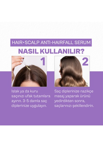 Expert No.6 Biotin Caffeine Dökülme Karşıtı Saç Bakım Serum Seti 2X50 ml -Vegan indirimleri