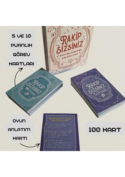 RakipSizsiniz Eğitici Kart Oyunu – İlkokul Çocukları İçin – Dinî Bilgiler ve Değerler Eğitimi fiyatları