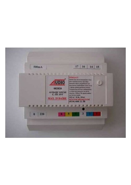 Kapıcısız Çift Zilli Diafon Santral As-202