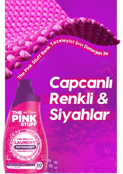 Renkli Çamaşırlar Için Sıvı Deterjan/ Canlı Renkler/ 7 Gün Tazelik/ 30 Yıkama /960ML modelleri