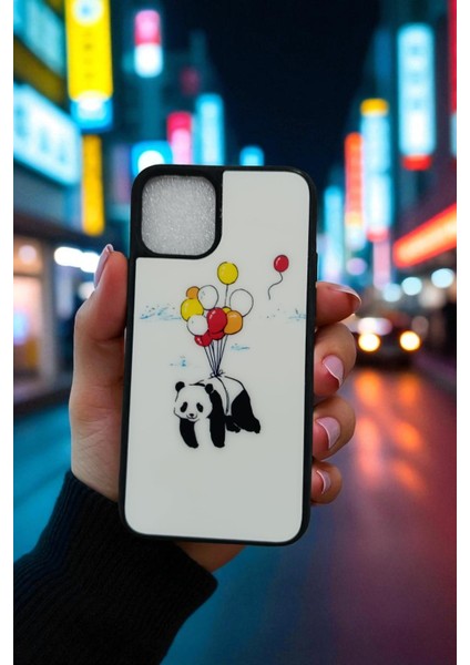 Apple iPhone 11 Pro Uyumlu Uçan Panda Love Tasarım Baskılı Kılıf fiyatları